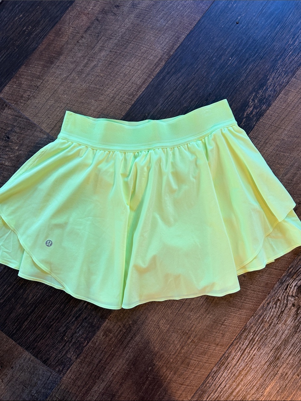 lululemon athletica Women's Neon Lime Circle Skirt